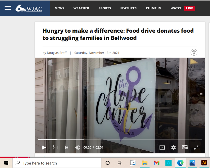 WJAC-TV Feature Story