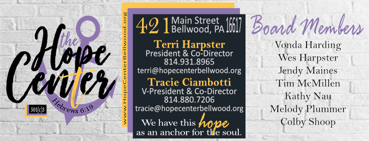 Hope Center Board Info